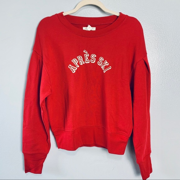 Madewell Tops - 🛑 SOLD 🛑 Madewell Après Ski Acorn Sweatshirt